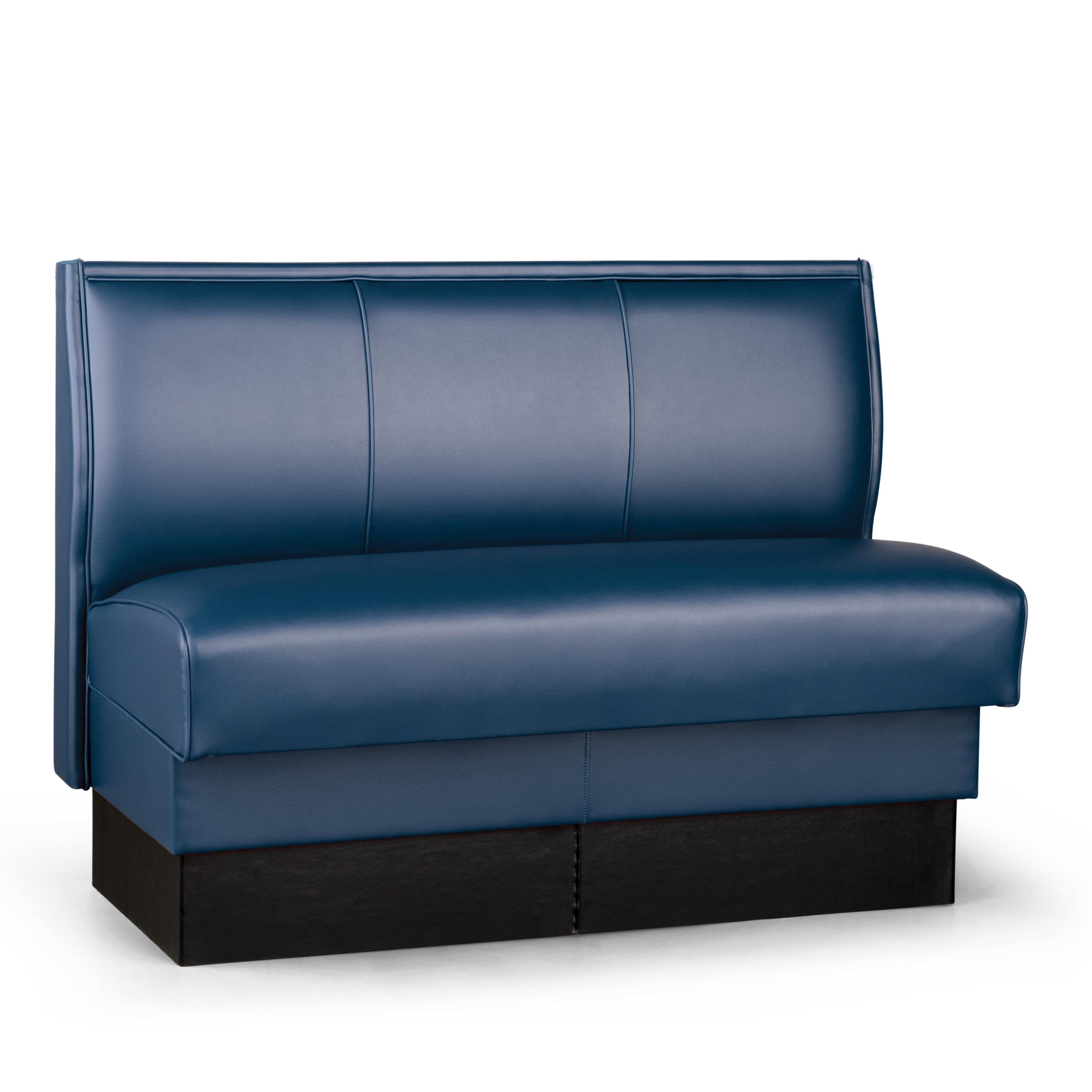 Upholstered Stitched-Panel Back Booth