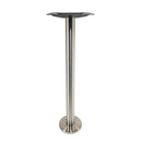 Stainless Steel Bolt-Down Base - Bar Height