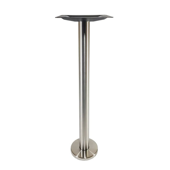 Stainless Steel Bolt-Down Base - Bar Height