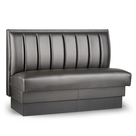 Upholstered Channel Back Booth