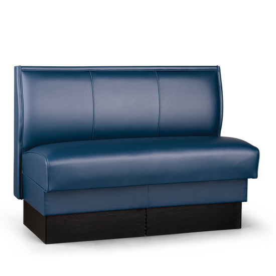 Upholstered Stitched-Panel Back Booth