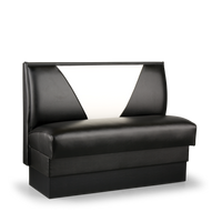 Upholstered V-Back Booths