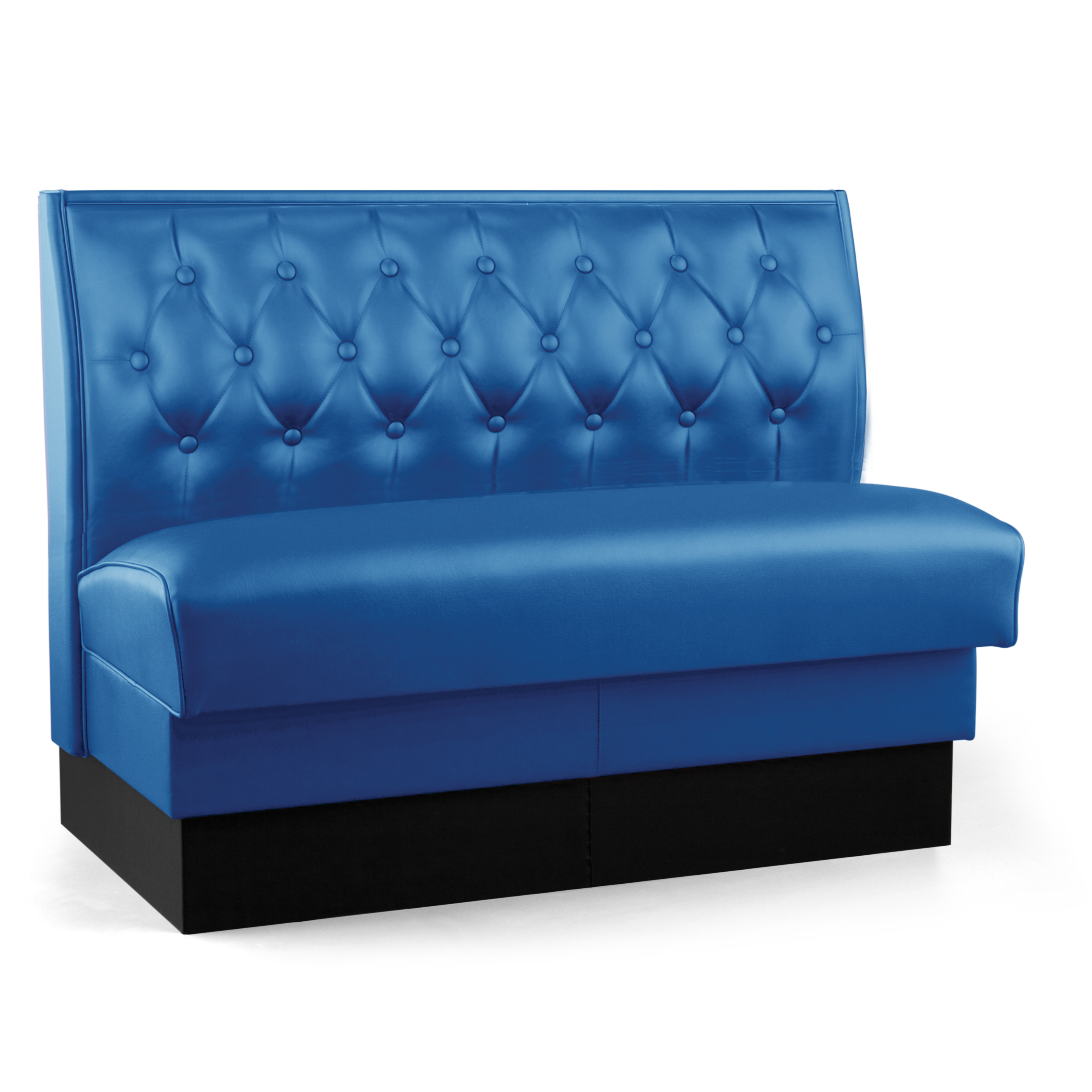 Upholstered Sewn Button-Tuft Booth