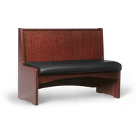 Wood Beadboard Booth