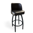 Upholstered Bucket Barstool w/ M201 Frame
