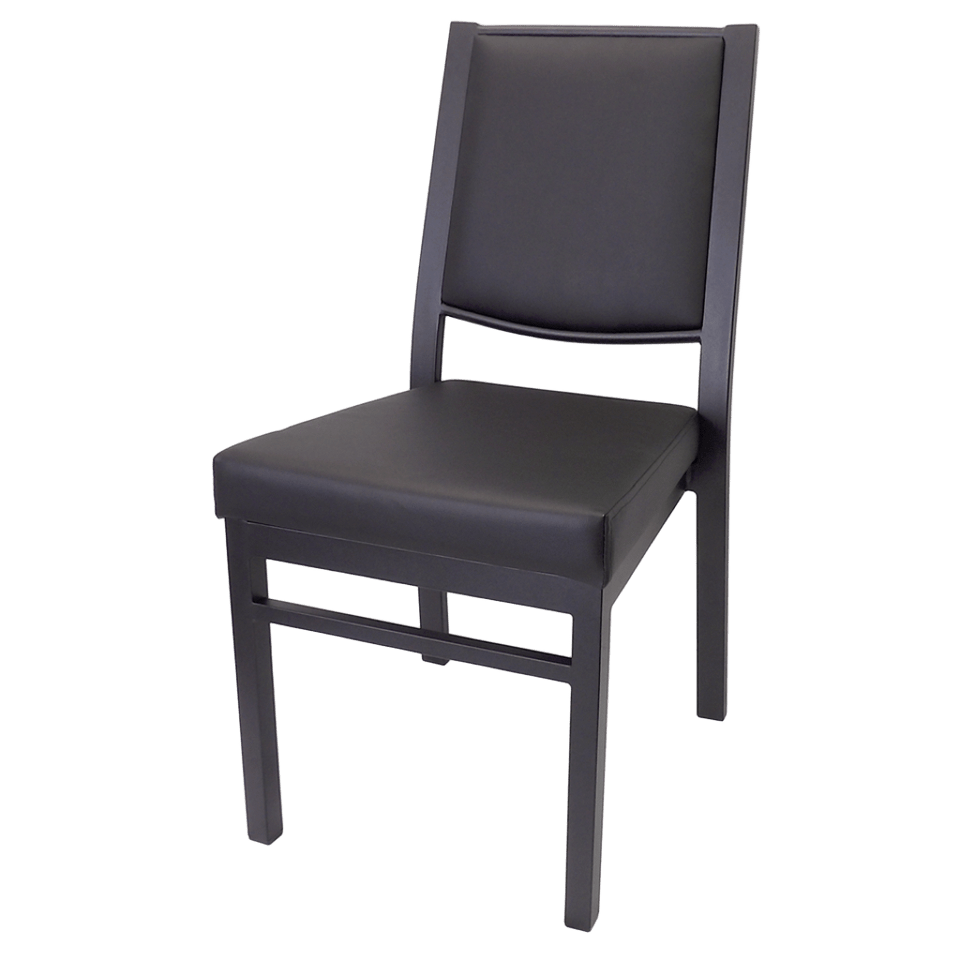 800 Series Solid Square-Back Banquet Chair - QuickShip