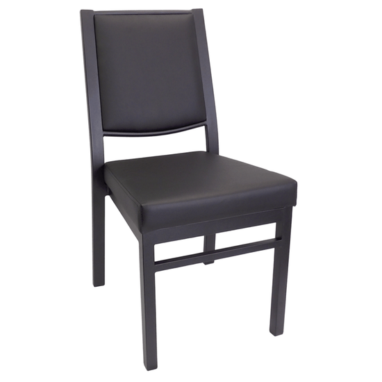 800 Series Solid Square-Back Banquet Chair - QuickShip