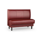 Upholstered Stitched-Panel Back Booth