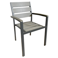 Permawood Aluminum Outdoor Arm Chair