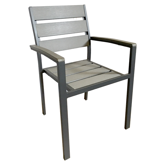 Permawood Aluminum Outdoor Arm Chair