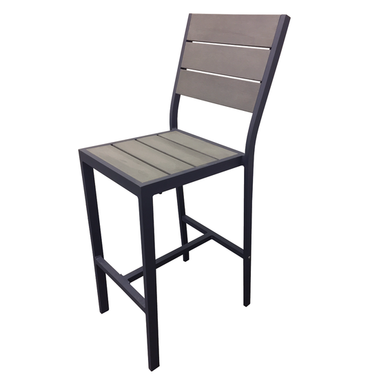 Permawood Aluminum Outdoor Barstool
