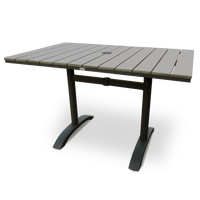 Permawood Aluminum Outdoor Rectangular Table