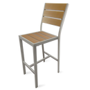 PermaWood Tan Outdoor Barstool