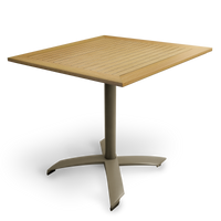 Permawood Tan Outdoor Stackable Table