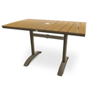 Permawood Tan Outdoor Rectangular Table