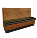 Wood Panel Booth