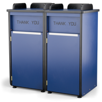 HPL - Double with Swinging Door